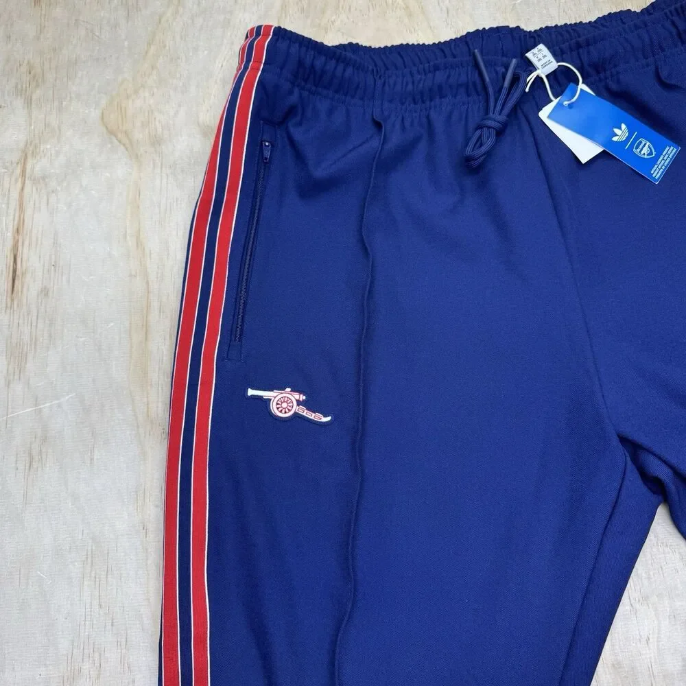 NEW Arsenal FC Adidas Terrace Icons Track Pants Mens Jogger Pants 3XL JF0545